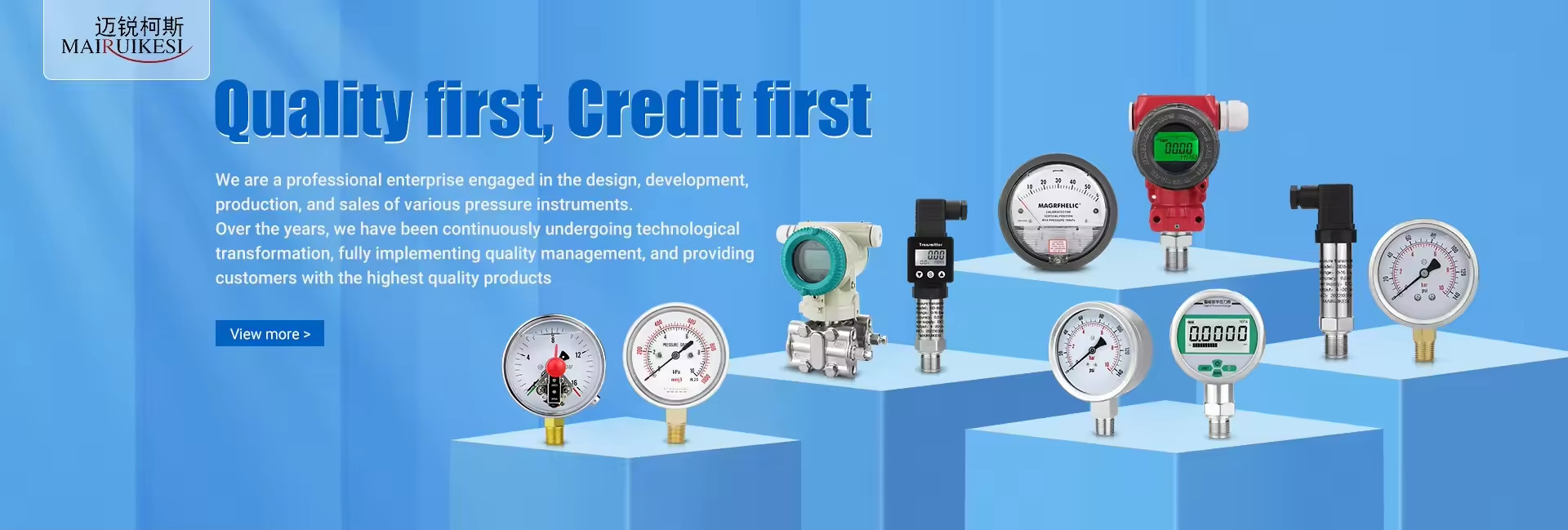 quality Mine Pressure Gauge factory